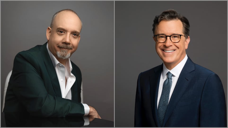 Montclair Film Presents Paul Giamatti In Conversation With Stephen Colbert