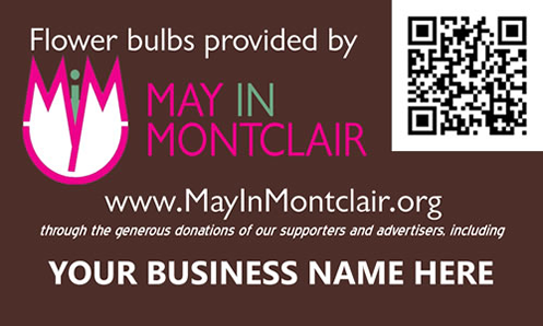 Purchase a full page ad and we'll place a customized marker in a flower bed next spring